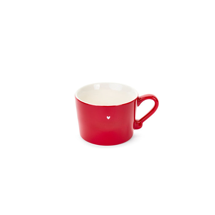 Tazza rossa con cuore 350ml
