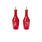 Set olio/aceto rosso con cuore 400ml