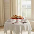 Alzata rossa con cuore