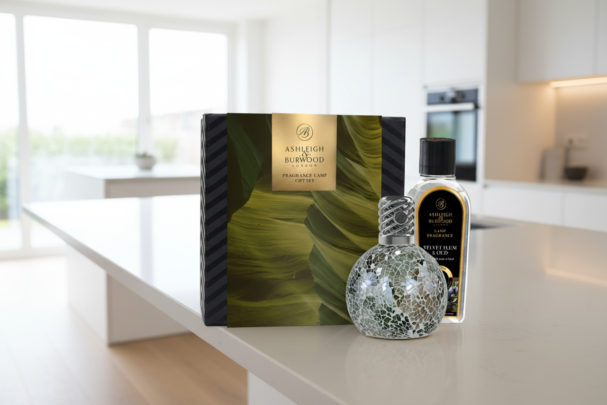 Gift Set Enchanted Forest + Olio Velvet Plum & Oud lampada catalitica