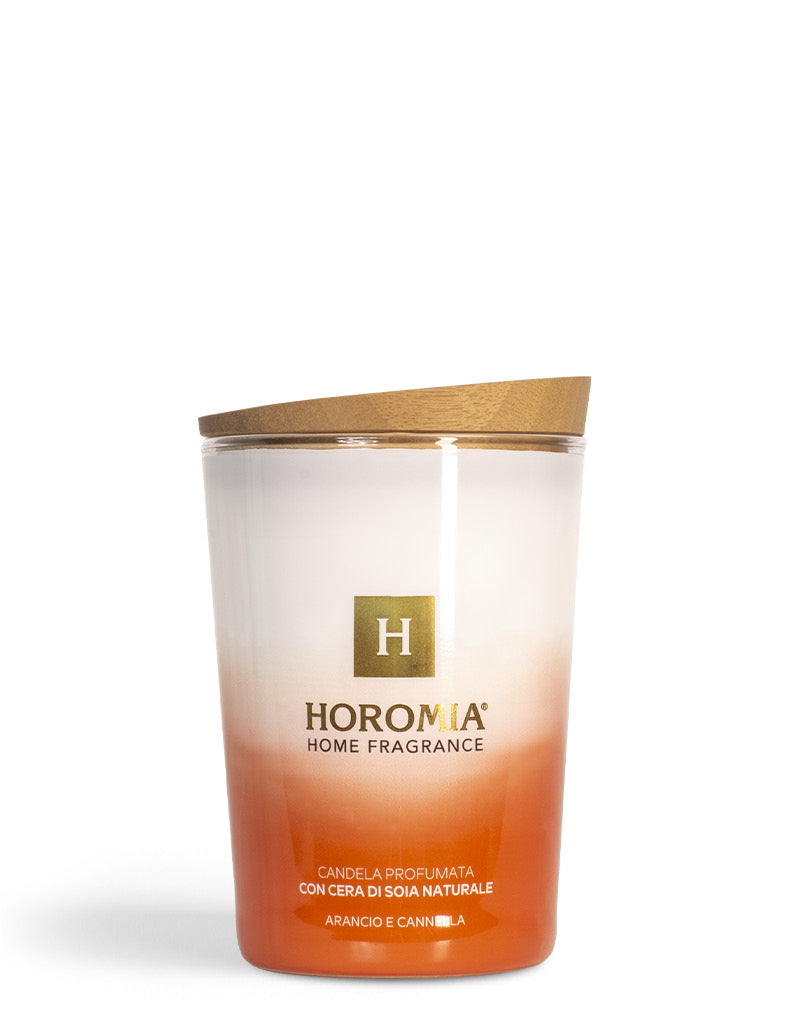HOROMIA Candela profumata Arancio e Cannella 350gr