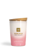 HOROMIA Candela profumata Sandalo e Pepe Rosa 350gr