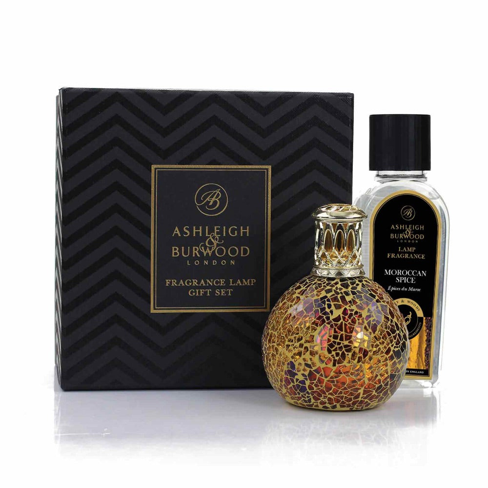 Gift Set Golden Sunset + Olio Moroccan Spice lampada catalitica
