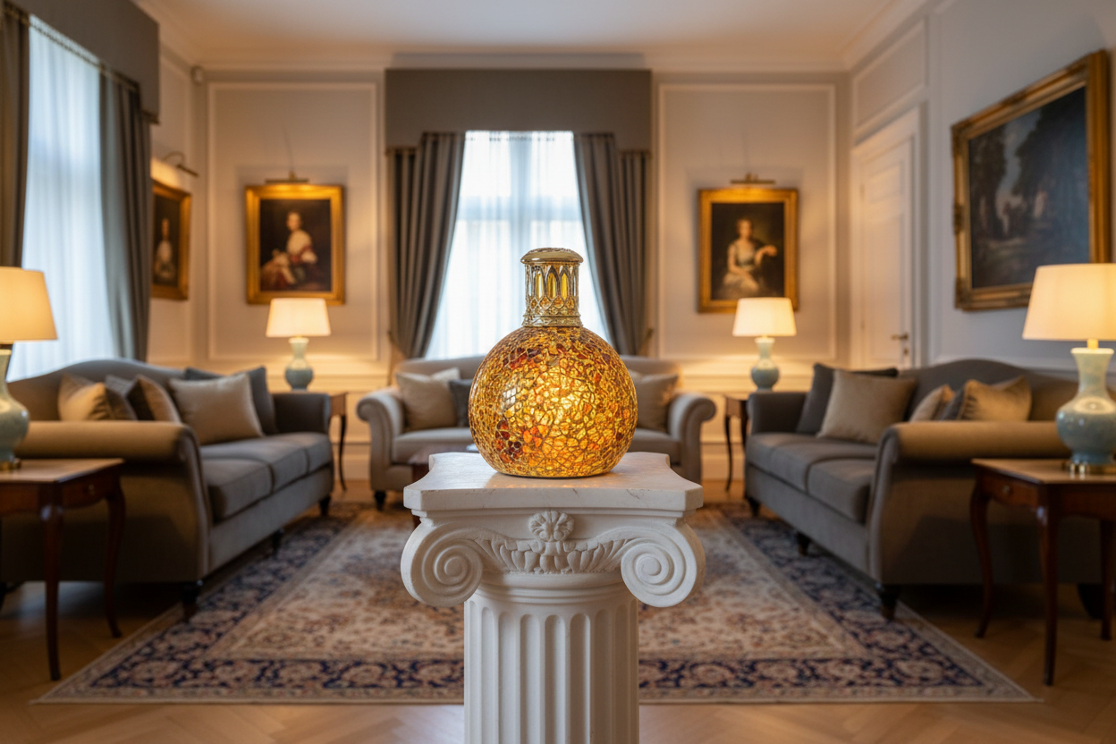 Gift Set Golden Sunset + Olio Moroccan Spice lampada catalitica