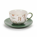 Tazza con piattino RICORDI 9,4x4,3x6 CM