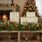 Set 2 piatti rettangolari portata RICORDI 18x9/22x12 CM ceramica