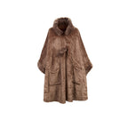 Poncho con pon pon RABBIT 48x127 CM