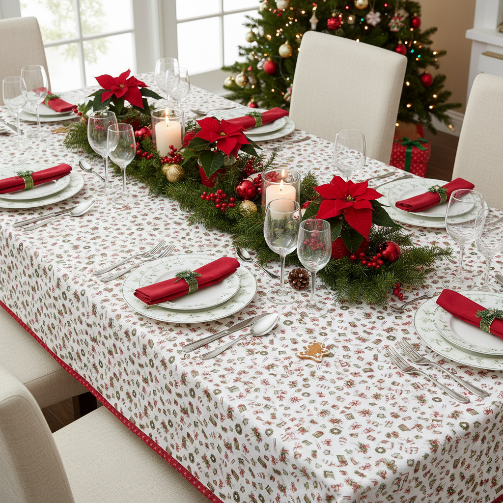 Tovaglia storia di natale