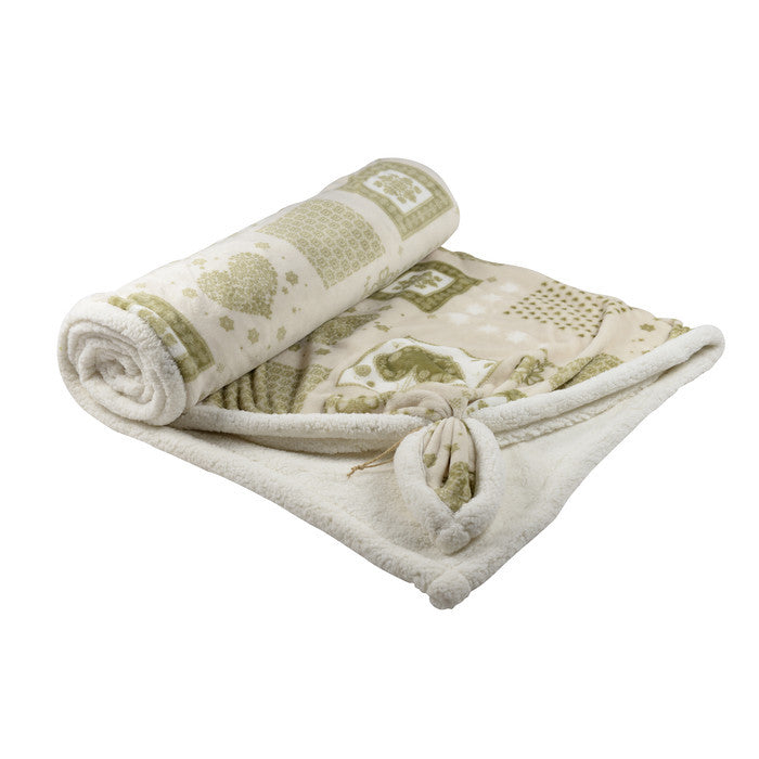 Plaid agnellato  JOLIE 160x190 CM