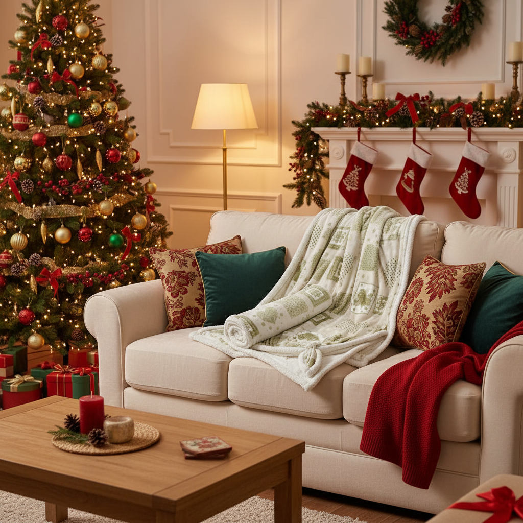 Plaid agnellato  JOLIE 160x190 CM