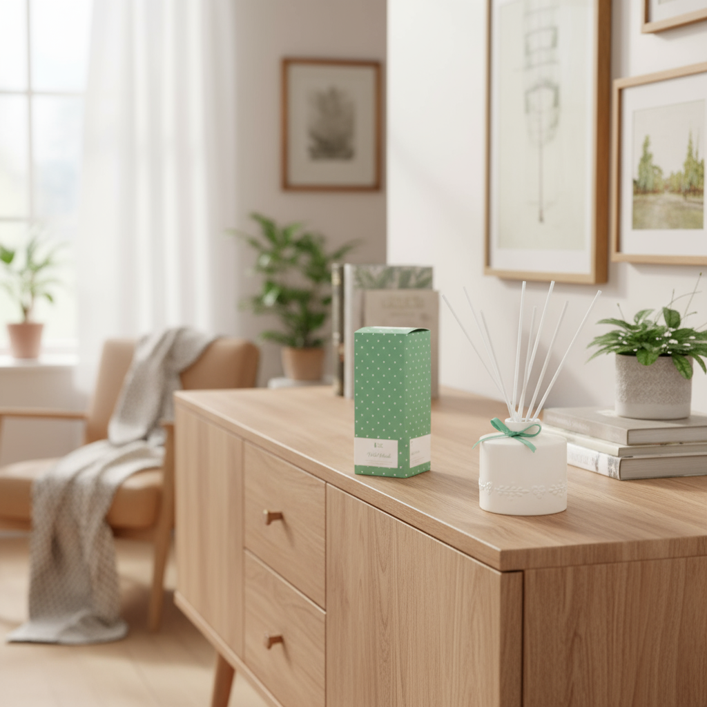 Diffusore bastoncini WILD MUSK verde 200 ML