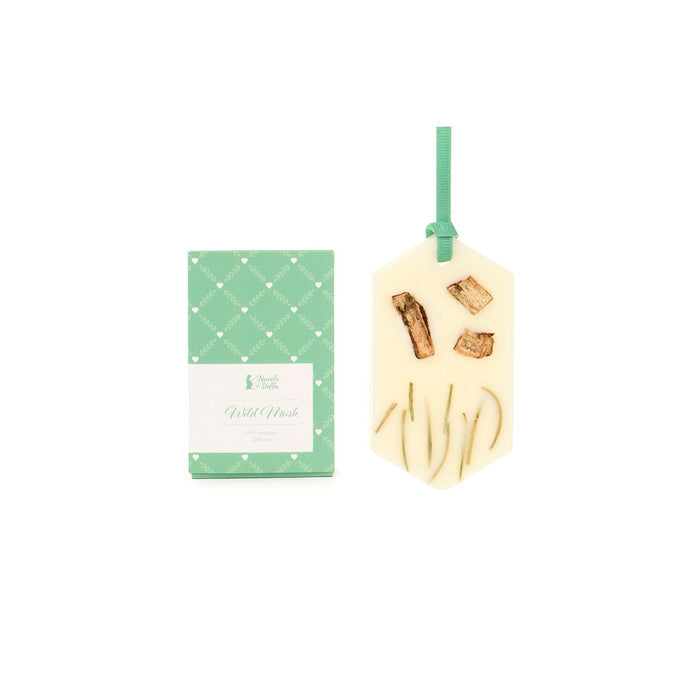 Profumatori cassetto WILD MUSK verde 27 GR