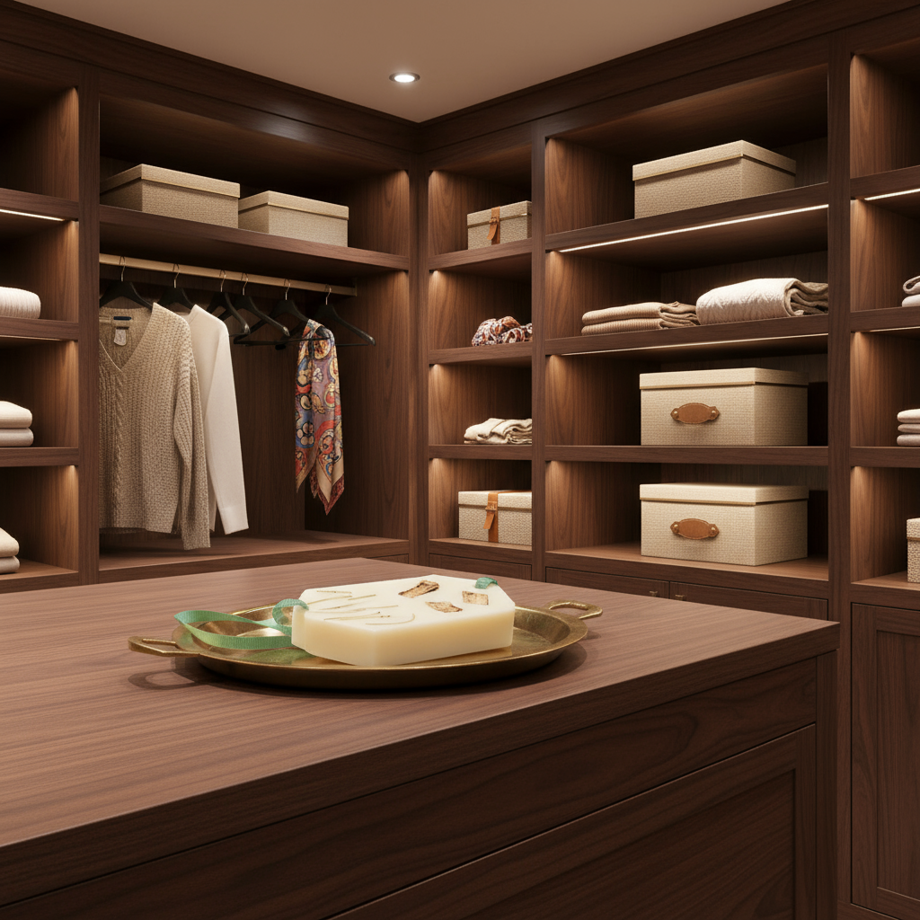 Profumatori cassetto WILD MUSK verde 27 GR