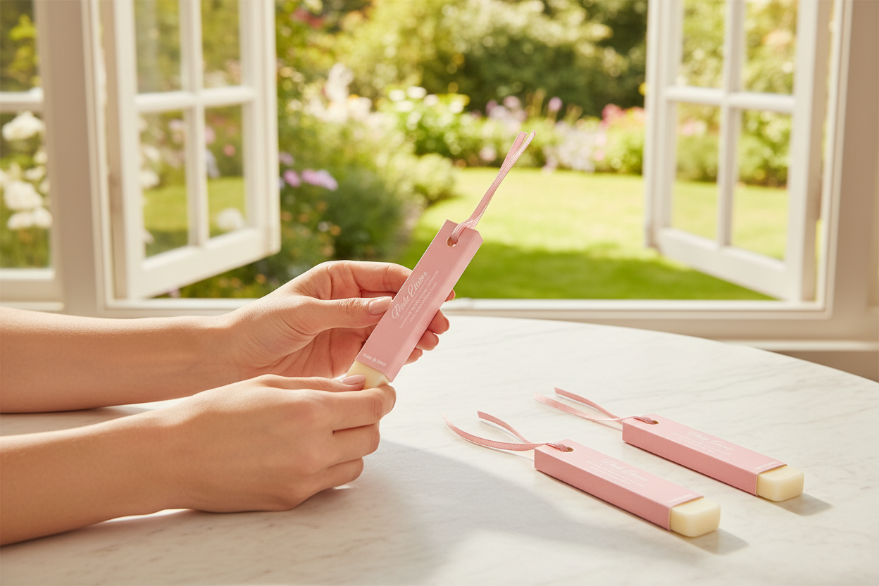 Set 3 profumatori cassetto POETIC ESSENCE rosa 30 GR