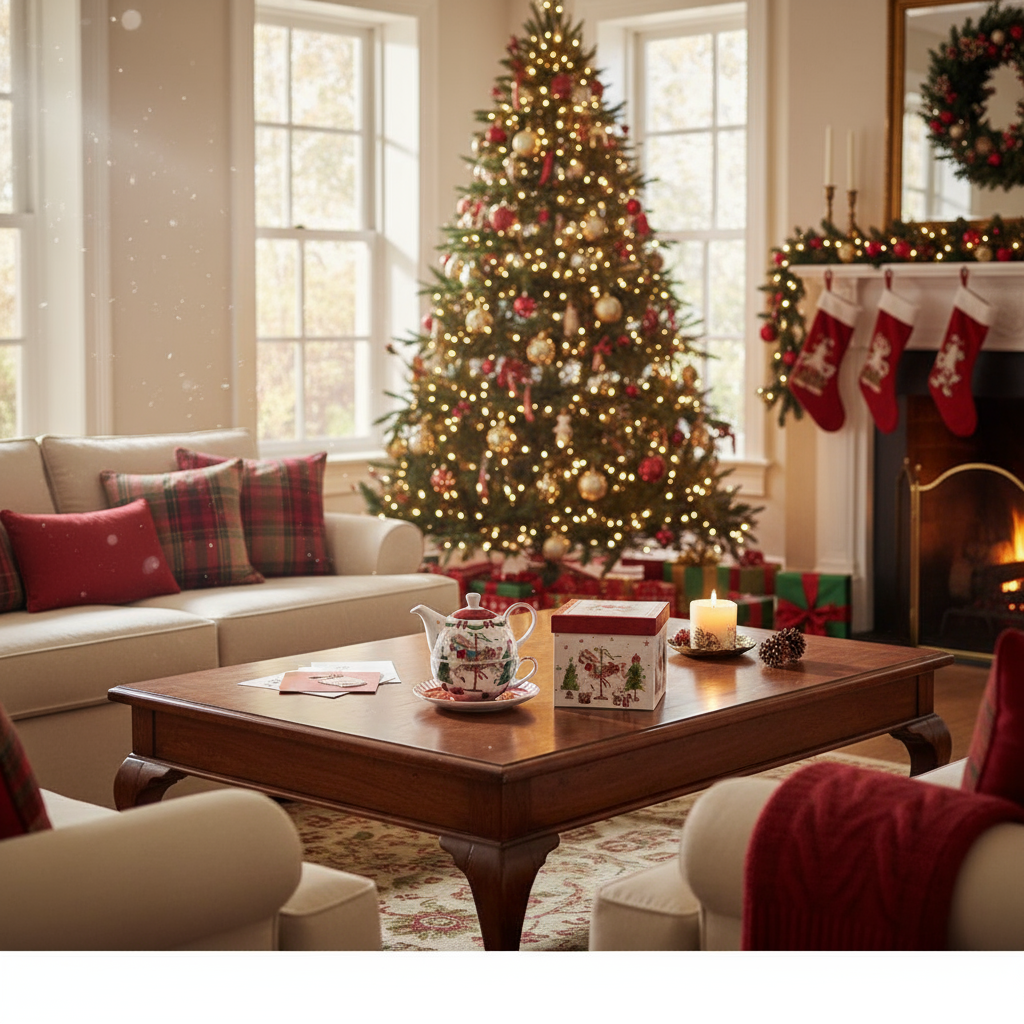 Tazza storia di natale 350ml con scatola