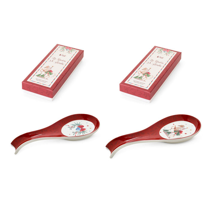 Poggiamestolo giostra di natale con scatola