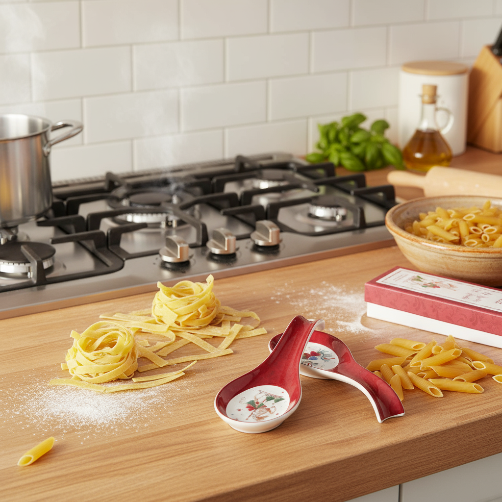 Poggiamestolo giostra di natale con scatola