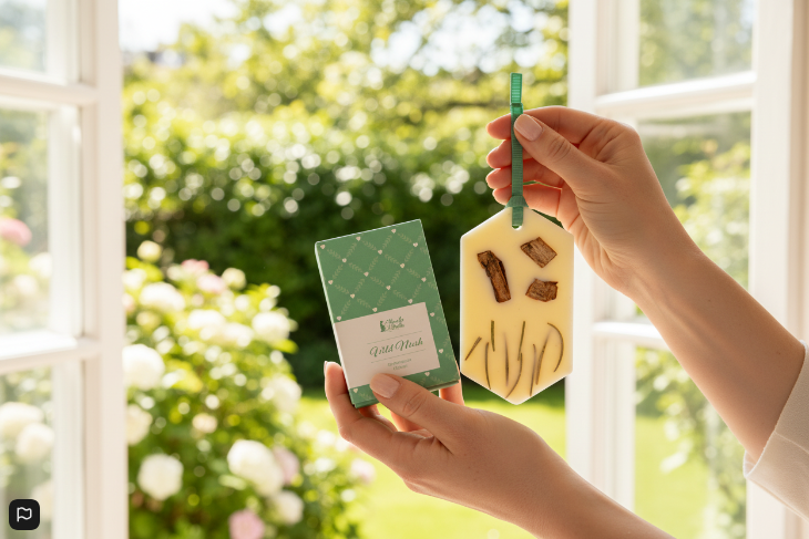 Profumatori cassetto WILD MUSK verde 27 GR