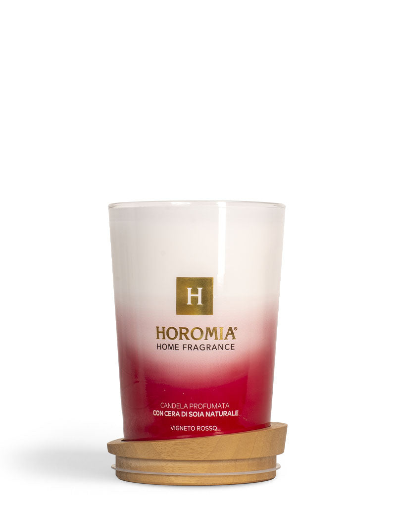 HOROMIA  Candela profumata Vigneto Rosso 350gr
