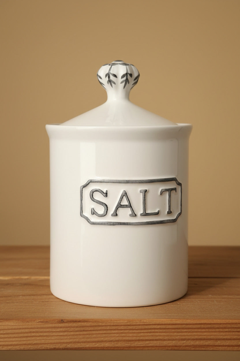 Assortimento di barattoli - caffè, sale e zucchero h 18cm