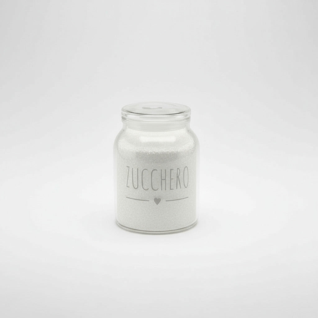 Barattolo in vetro borosilicato zucchero / 1300 ml
