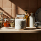 Barattolo in vetro borosilicato zucchero / 1300 ml