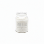 Set 2 barattoli in vetro borosilicato sale grosso/fino 1300ml