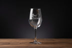 Calice da vino personalizzato con incisione laser