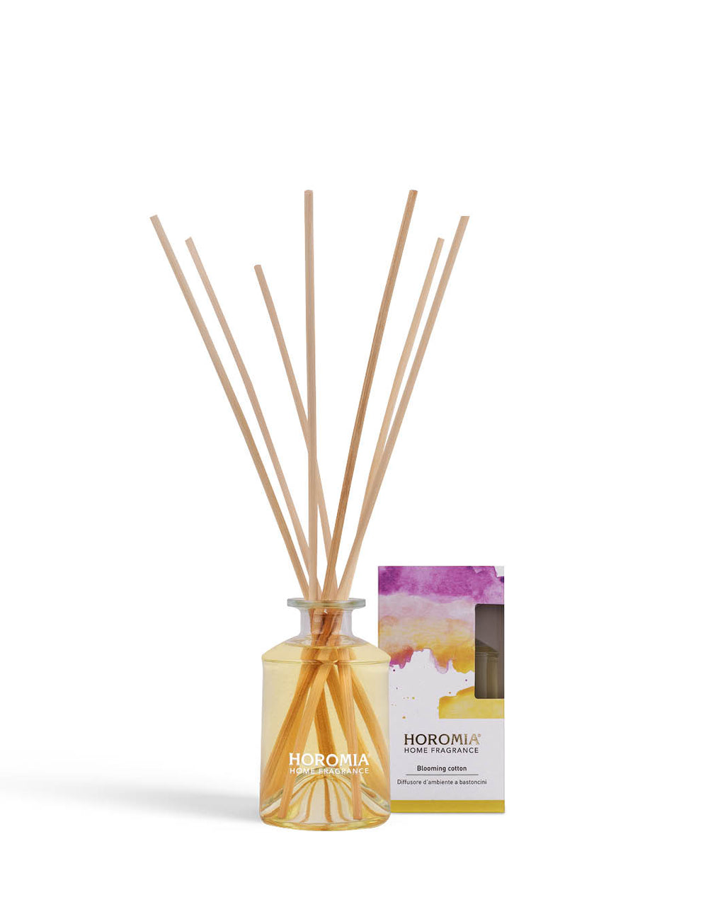HOROMIA Diffusore Bastoncini Rattan Vibes Blooming Cotton 200ml
