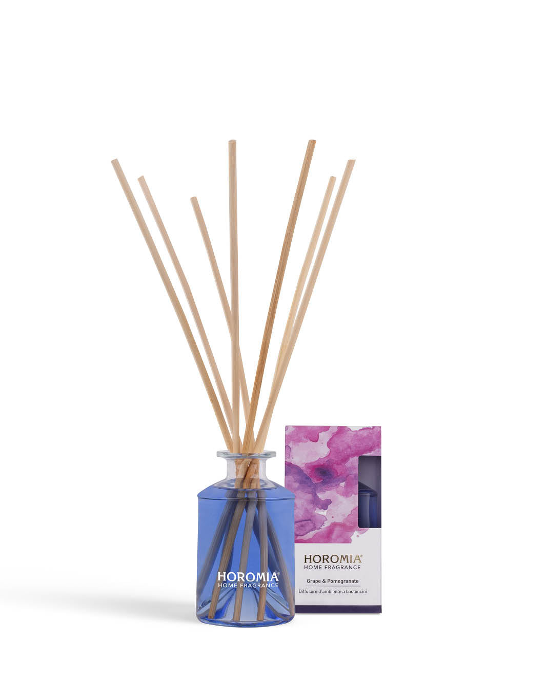 HOROMIA Diffusore Bastoncini Rattan Vibes Grape & Pomegranate 200ml
