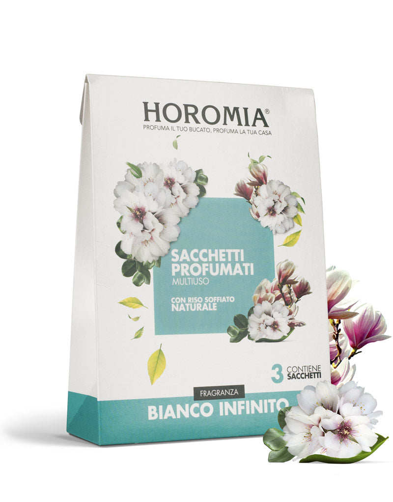 HOROMIA Sacchetti multiuso Bianco Infinito
