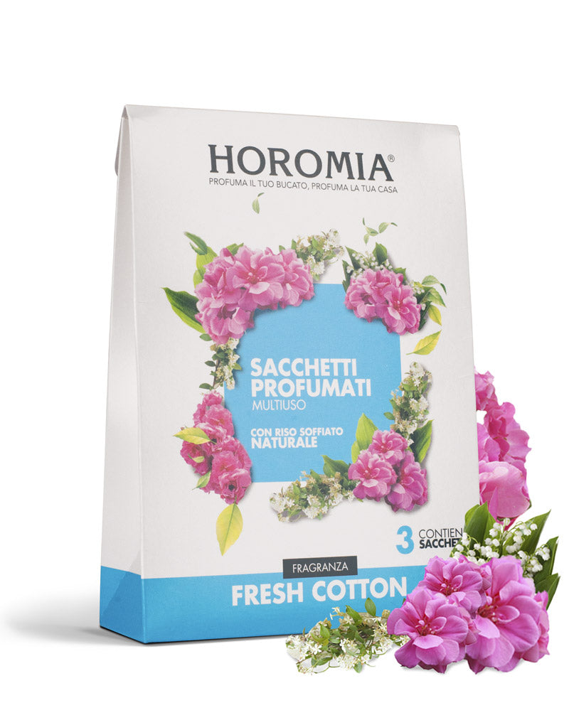 HOROMIA Sacchetti multiuso Fresh Cotton