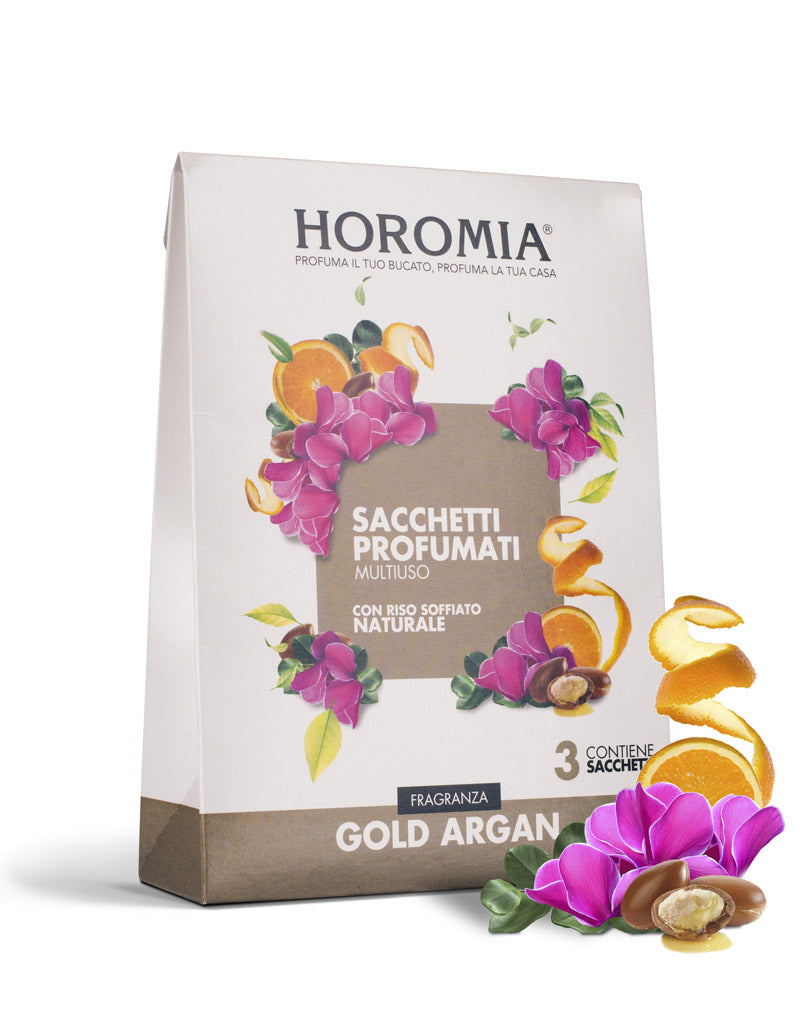 HOROMIA Sacchetti multiuso Gold Argan