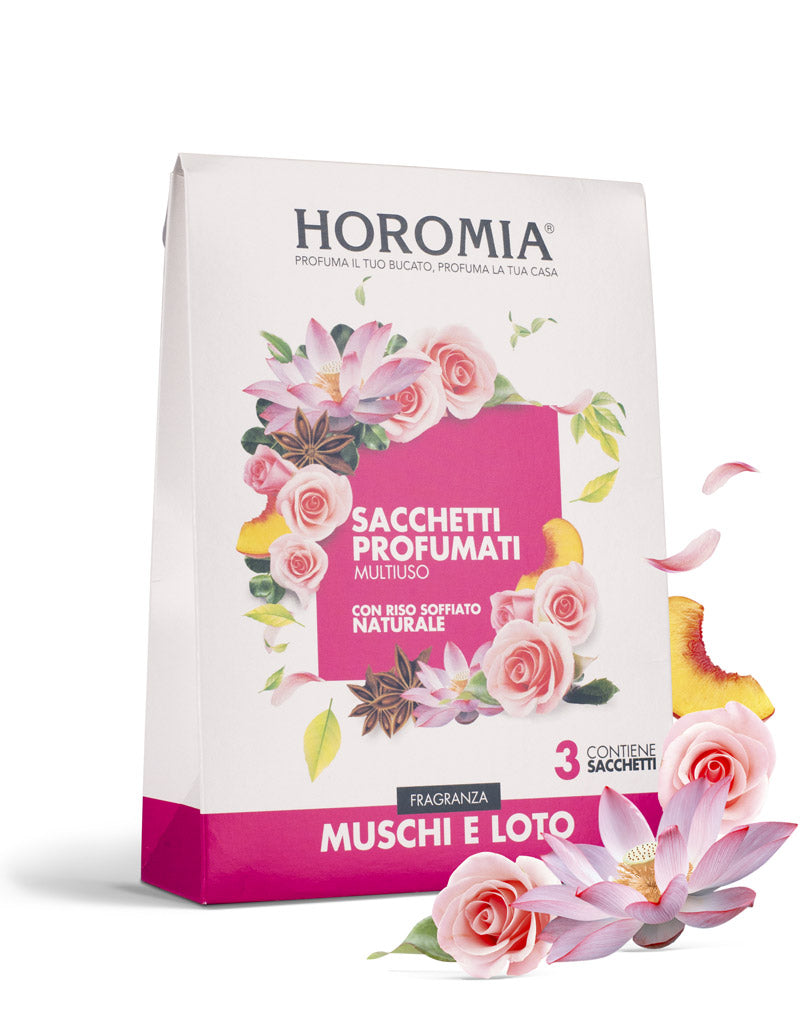 HOROMIA Sacchetti multiuso Muschi e Loto