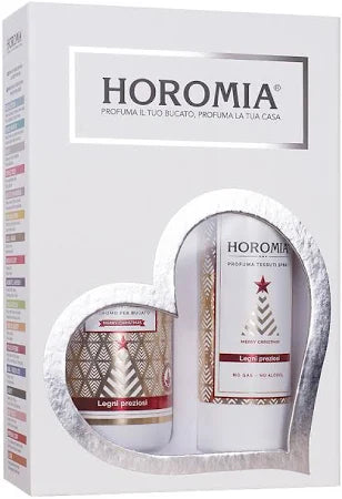 HOROMIA Horotwins Legni Preziosi profumatore bucato 250ml+deo tessuto 250ml